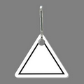 Zippy Clip W/ 2 1/8"x2 5/8" Triangle Tag